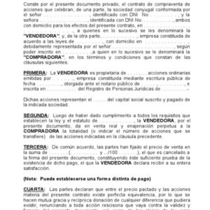 contrato de compra venta