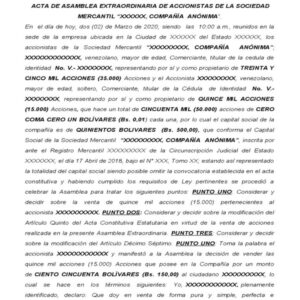 actas de asambleas